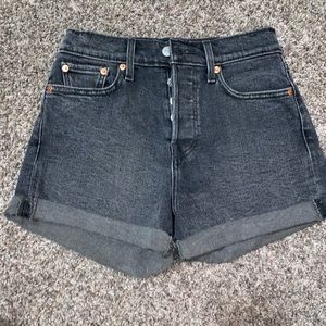 High waisted shorts